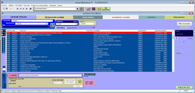 programa para bibliotecas